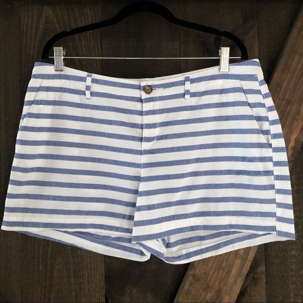 Old Navy Striped Cotton Chino Shorts